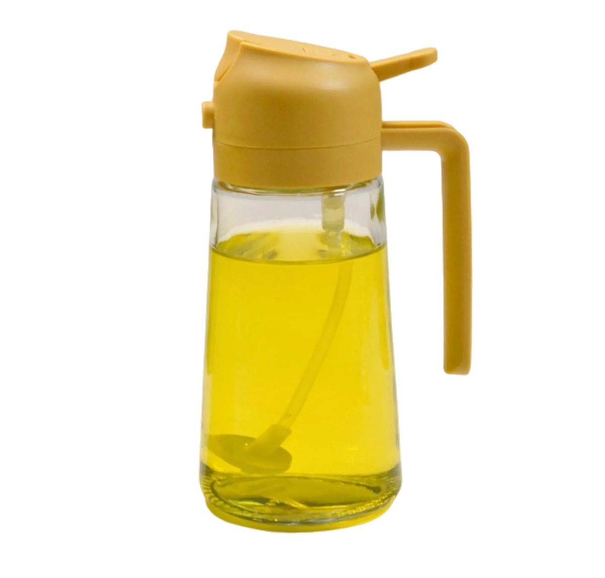 15oz Oil Dispenser Bottle with Spray and Pour Design 5