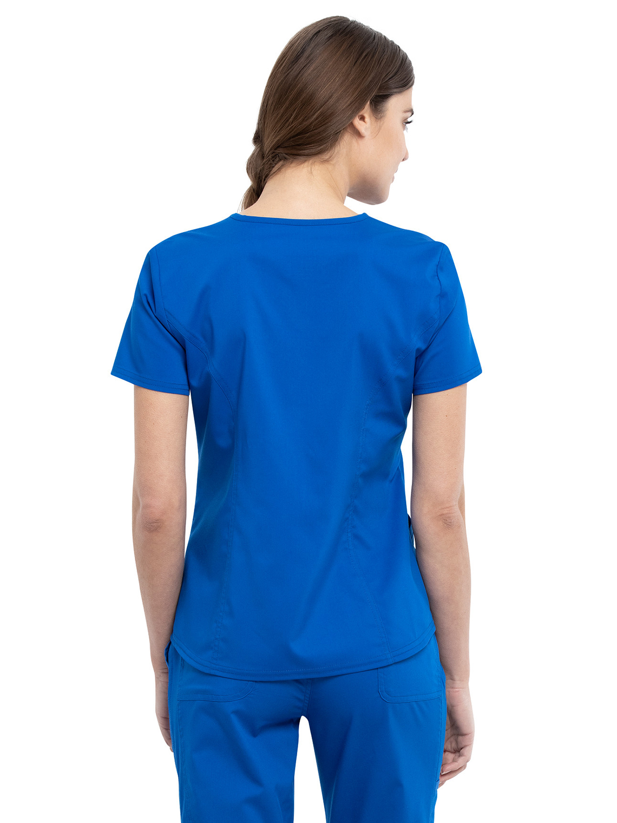 Cherokee - Workwear Revolution - Women's 2-Pocket V-Neck Top 15