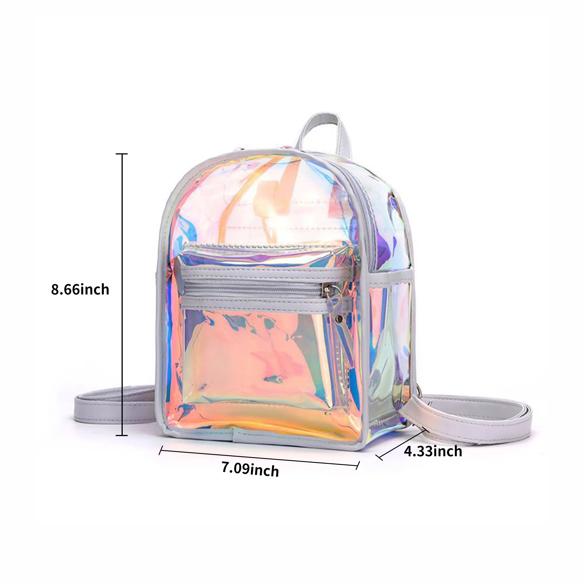Transparent Jelly Mini Bag with Adjustable Shoulder Strap 4