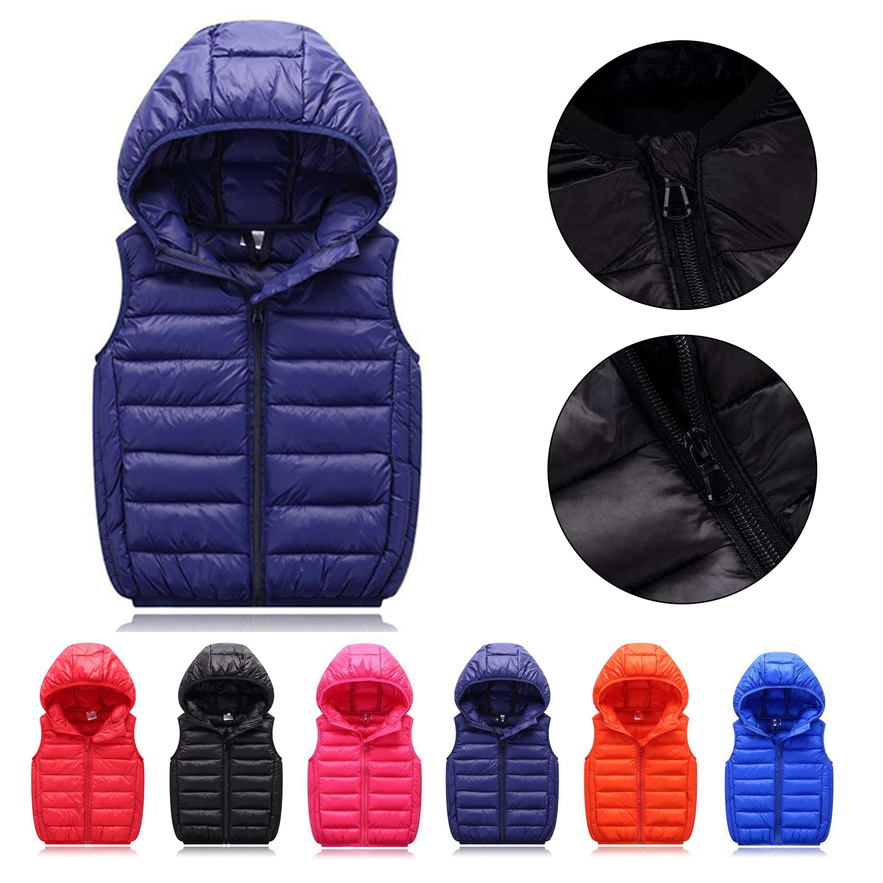 Kids Down Puffer Vest 2