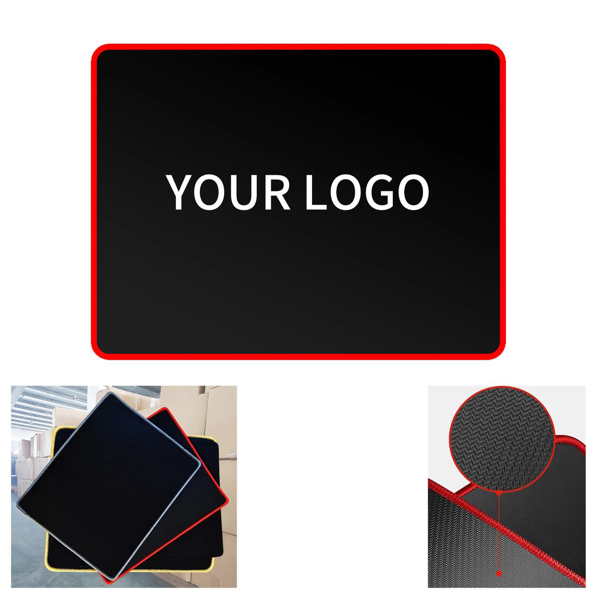 Comfortable Rubber Mouse Pad for Computer Use 3