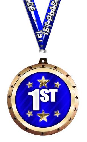 Star Bezel Medallion Holder W/ (EVENT) Stock Satin 2