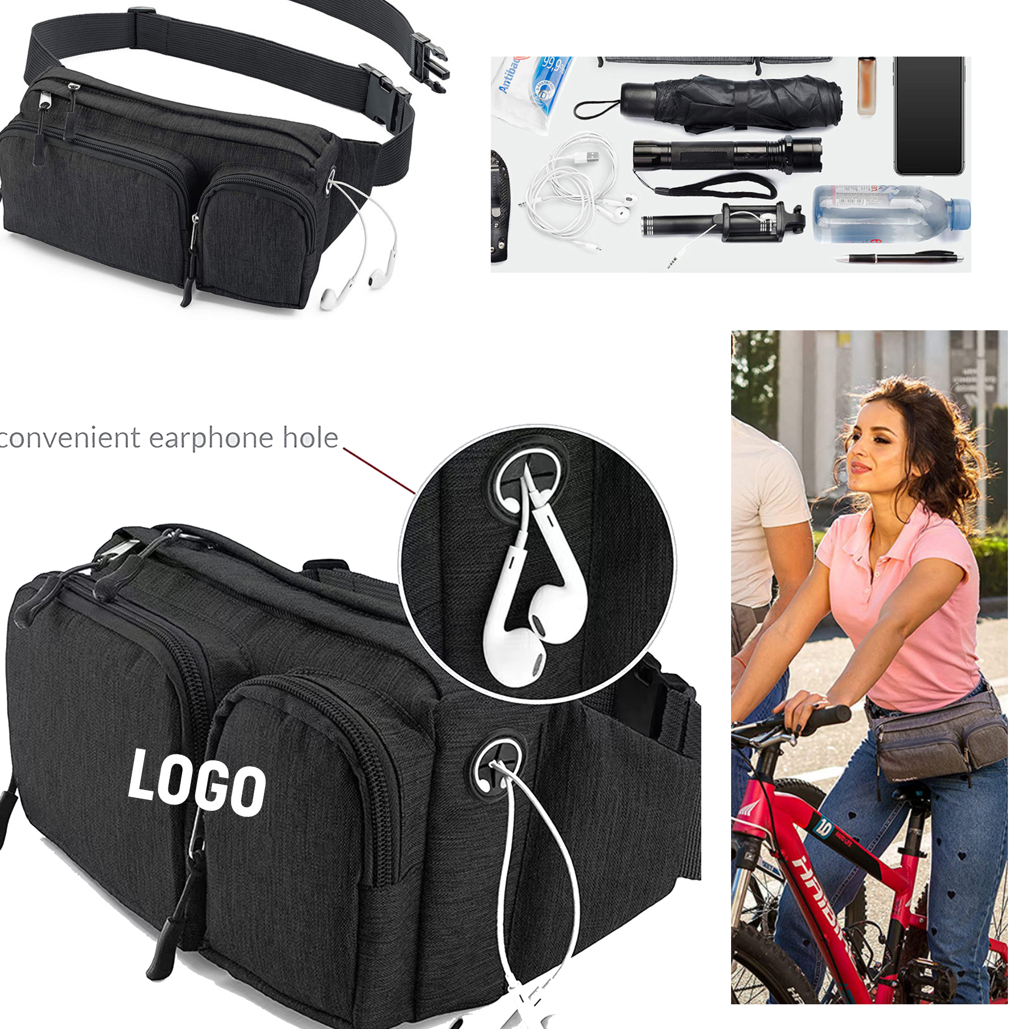 6 Pockets Belt Bag 3