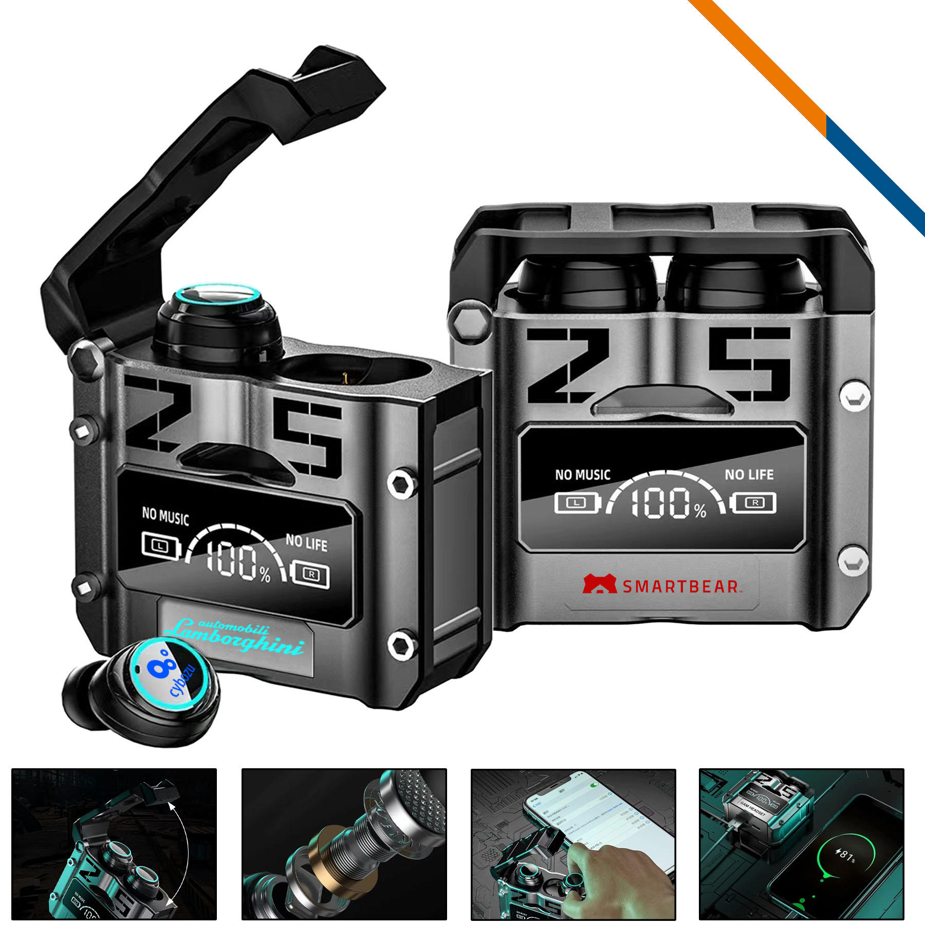 Sidney Bluetooth Earbuds 3