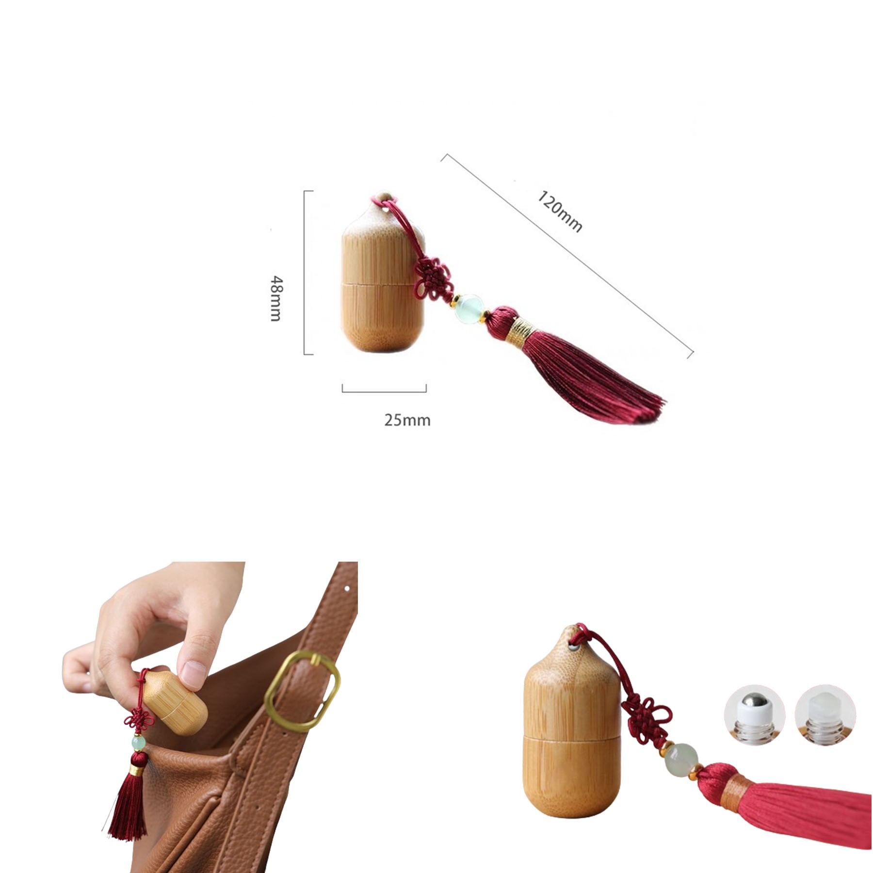 1Ml Bamboo Ball Bottle Glass Liner 2