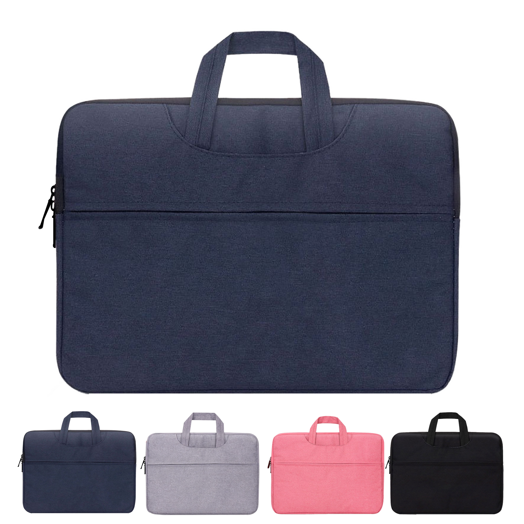 Universal Jacquard Laptop Sleeve with Large Front Pocket 1