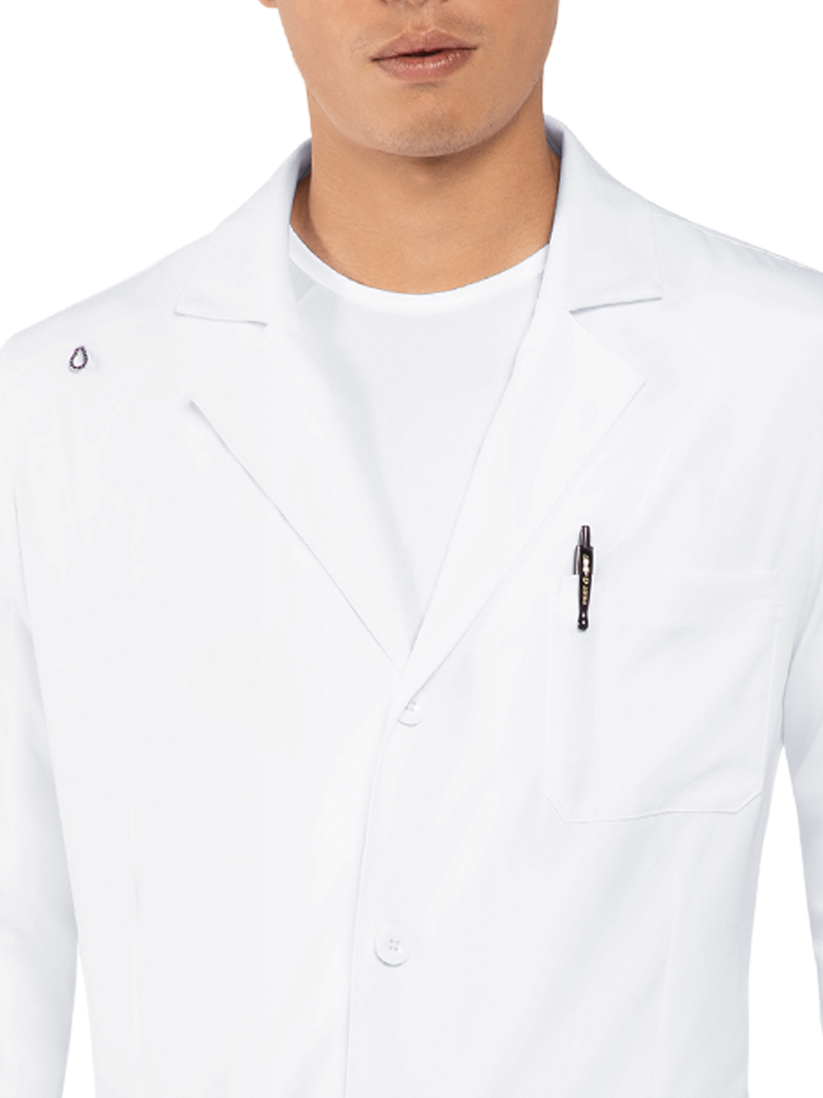 koi - Next Gen - Men's Five-Pocket 38" His Everyday Stretch Lab Coat 2