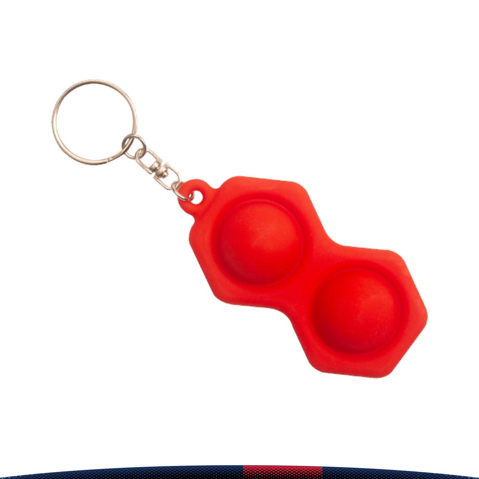Panic Push Pop Bubble Keychain 7