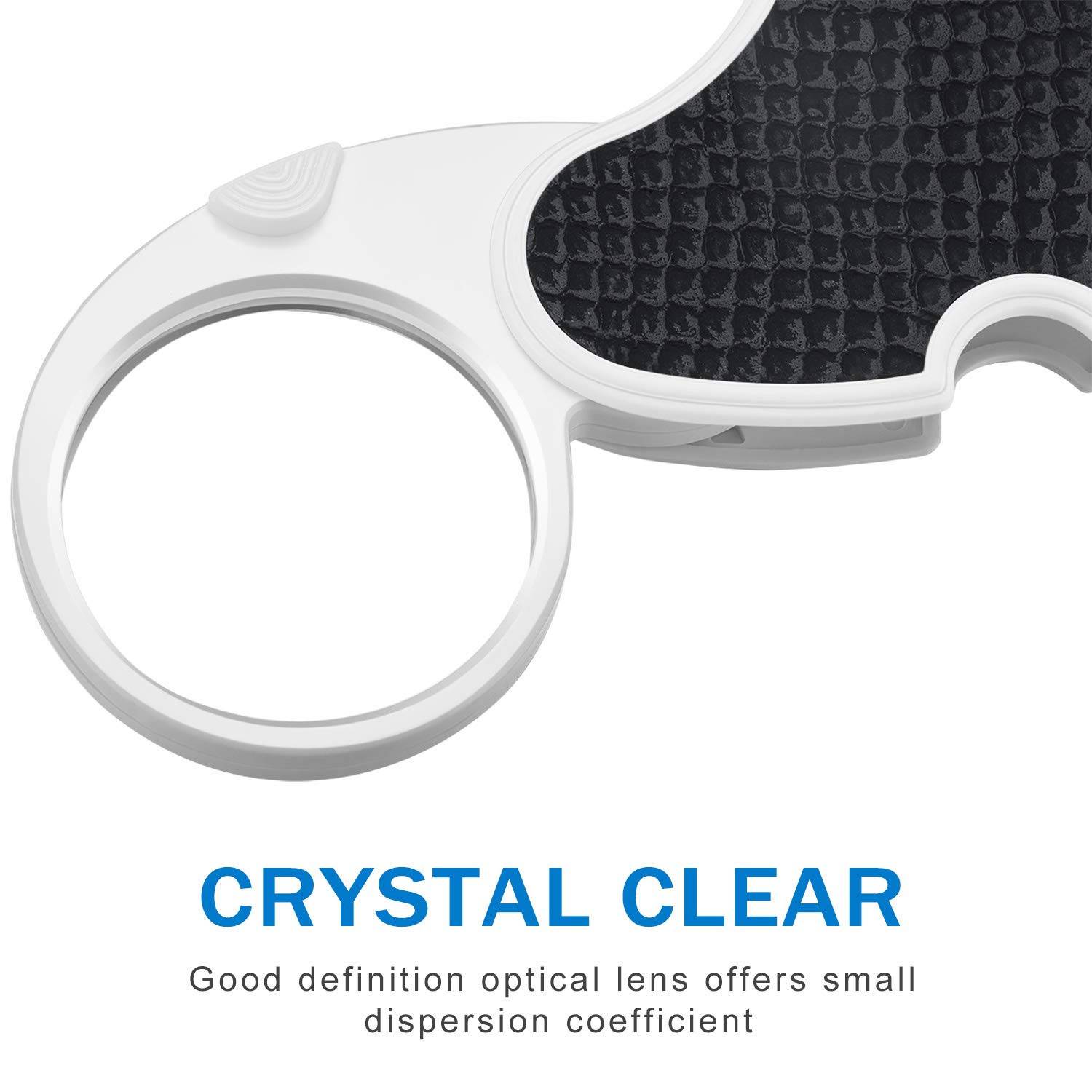 5X Pocket Magnifying Glass 13