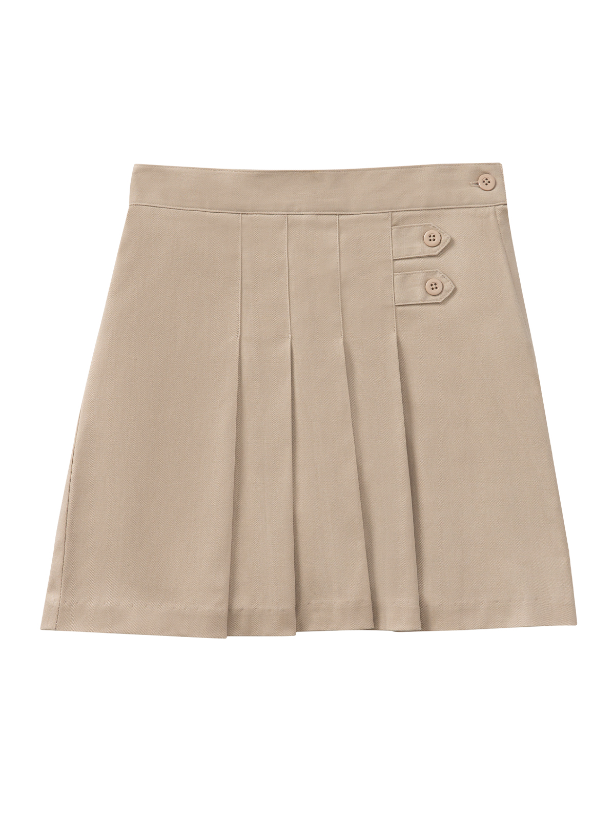 Classroom Uniforms - Girls' Plus Stretch Pleated Tab Scooter 4