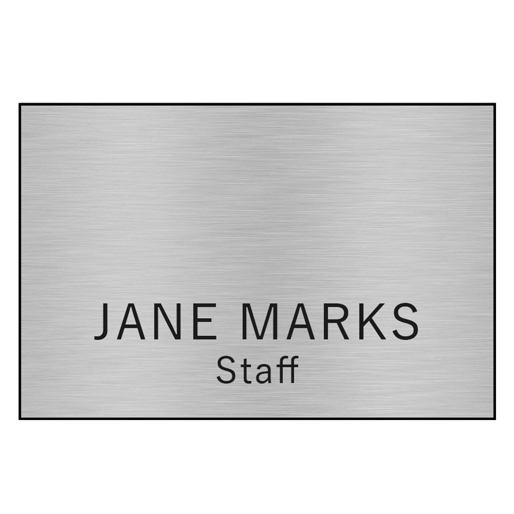 Hollywood Plastic Name Badge (Standard Size 2" x 3") 7