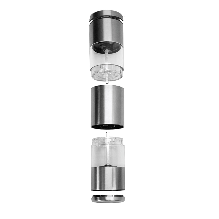 STAINLESS STEEL SALT AND PEPPER GRINDER 2