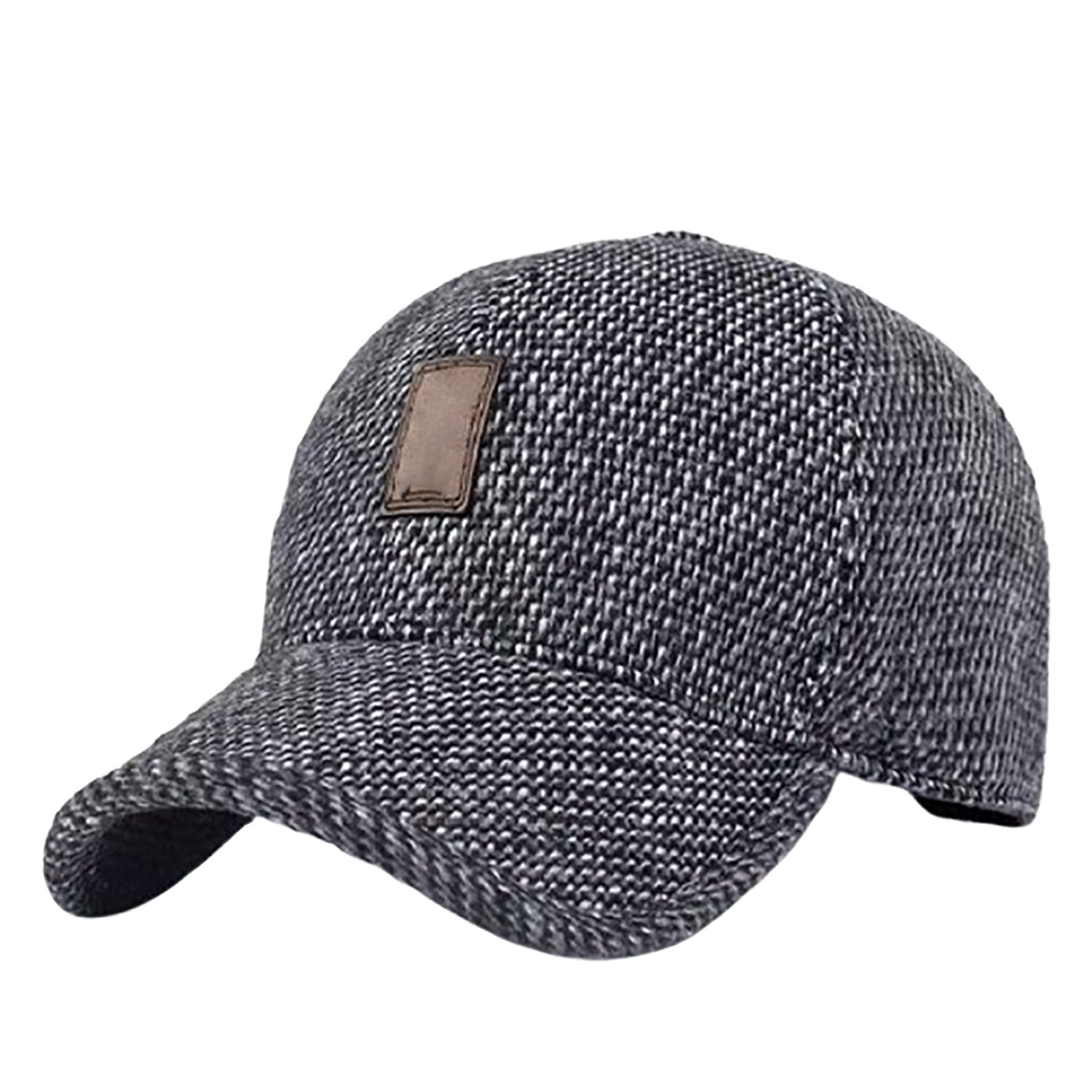 Men's Winter Warm Wool Baseball Cap 1