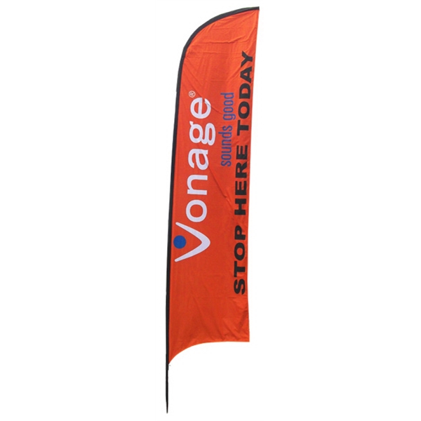 8' Feather Flag Single Sided 4