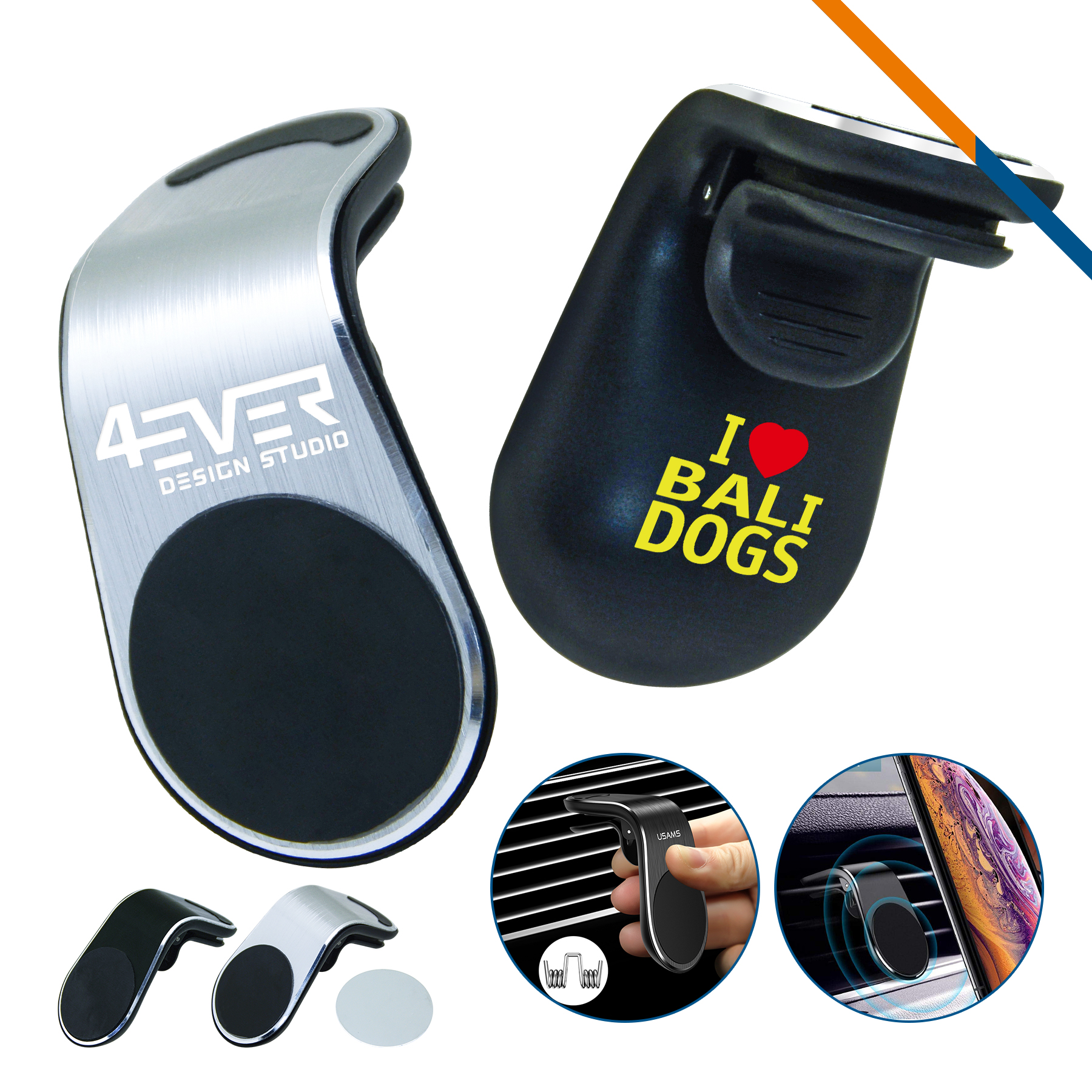 Joker Car Air Vent Mount 2