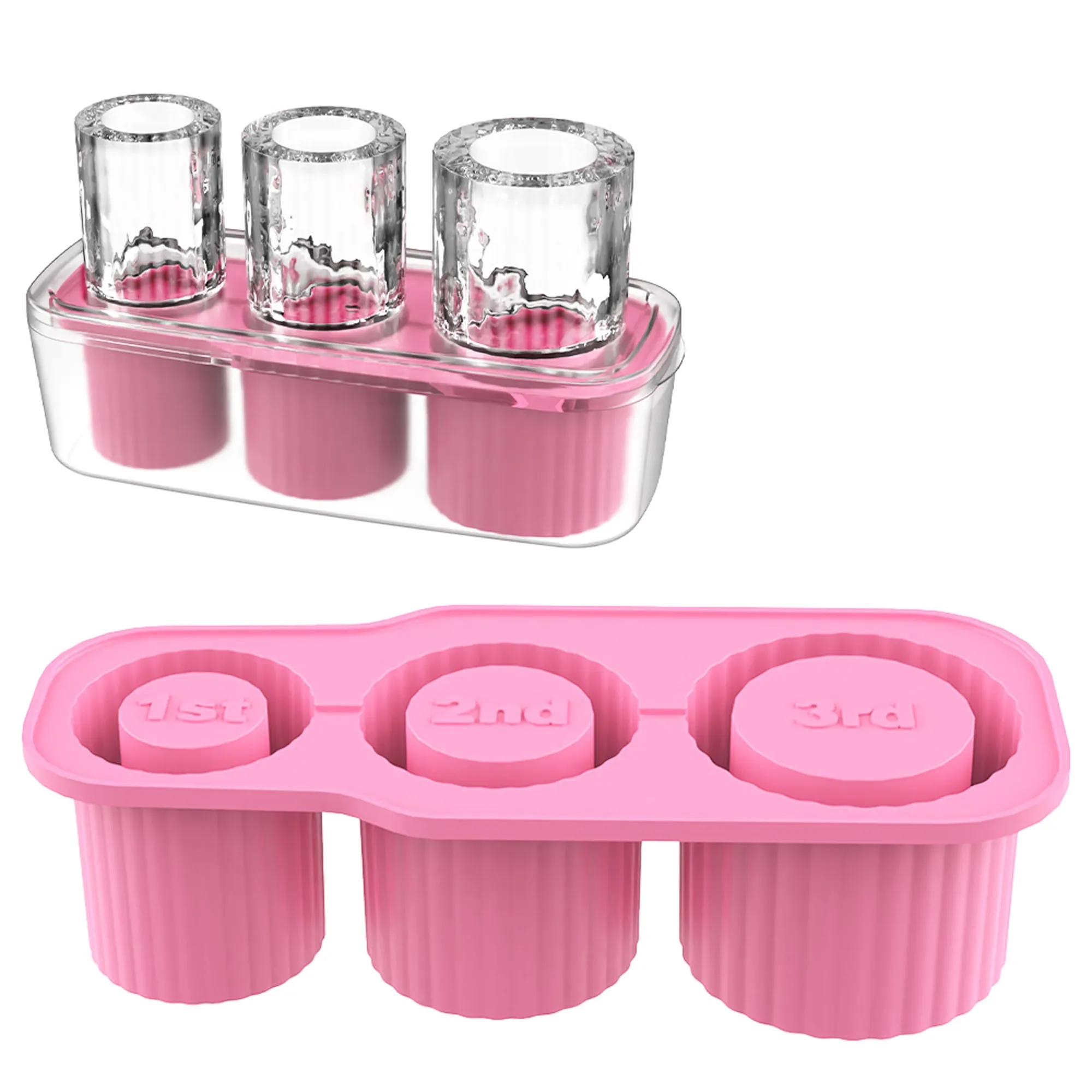 Silicone Ice Cube with Lid for Stanley Cups 6