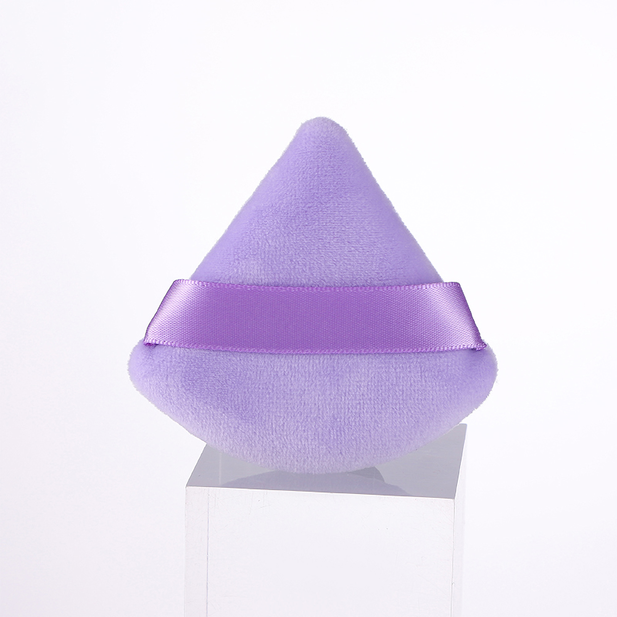 Triangle Powder Puff  Blender Sponge Makeup Velour Cosmetic 12