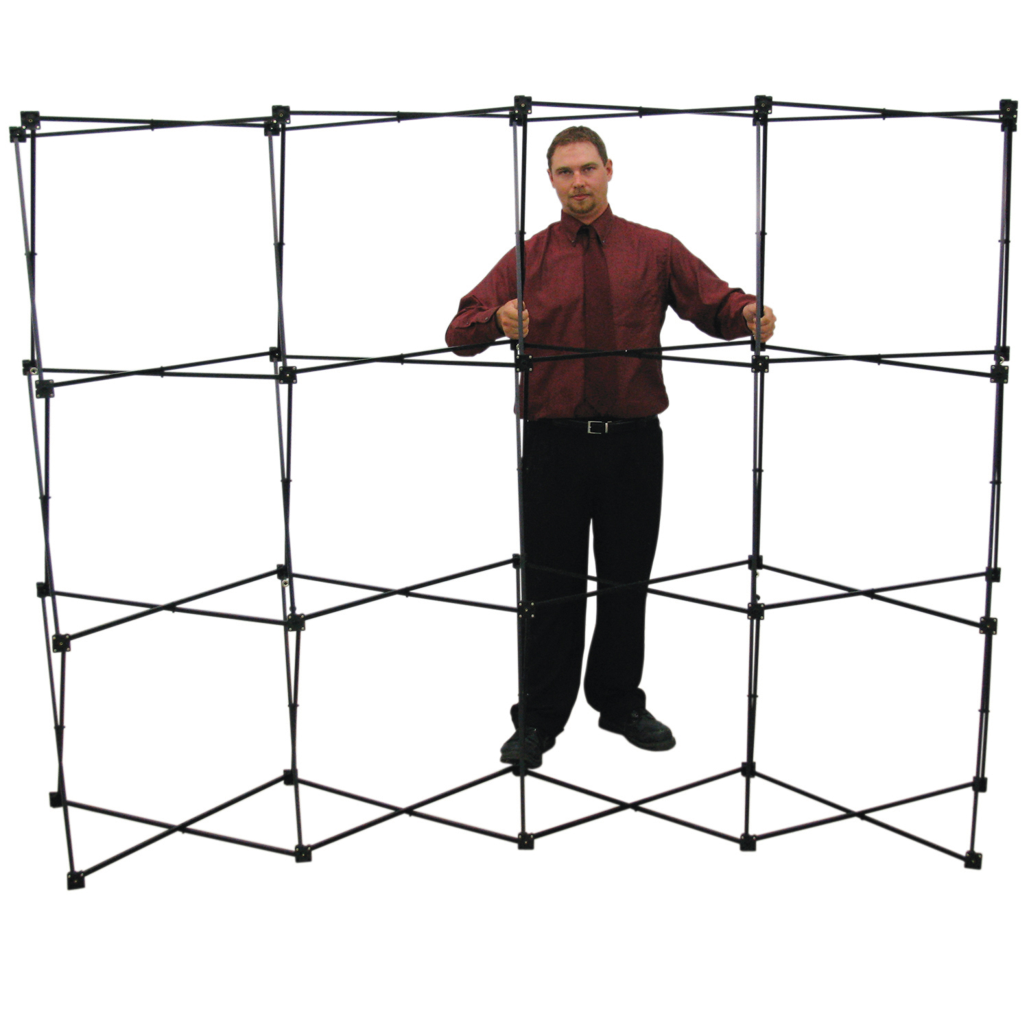 10' Curved ARISE Floor Display Hardware 7