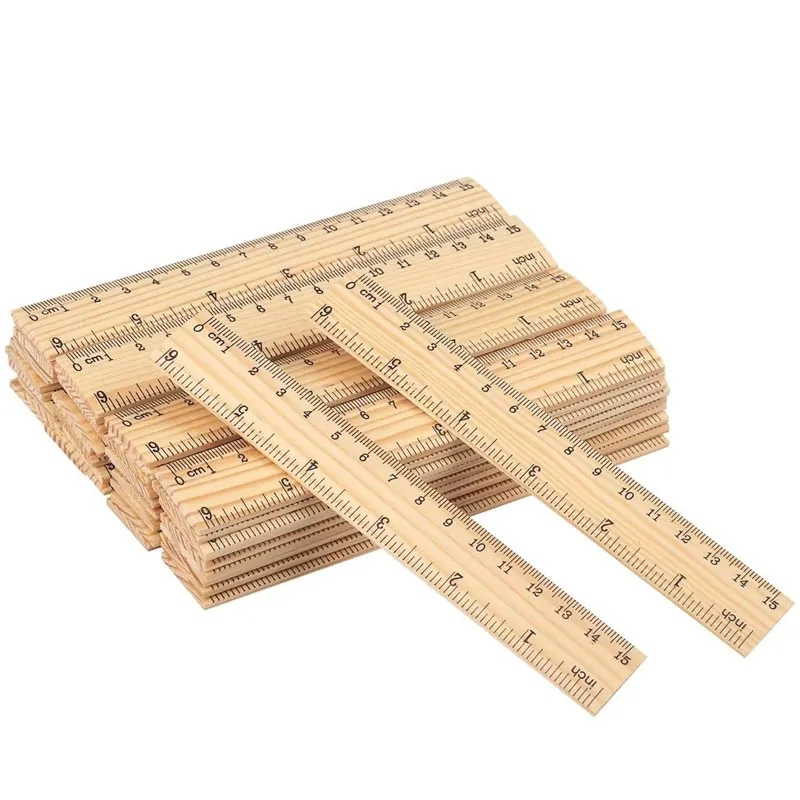 Custom 6 Inch Wooden Ruler 4