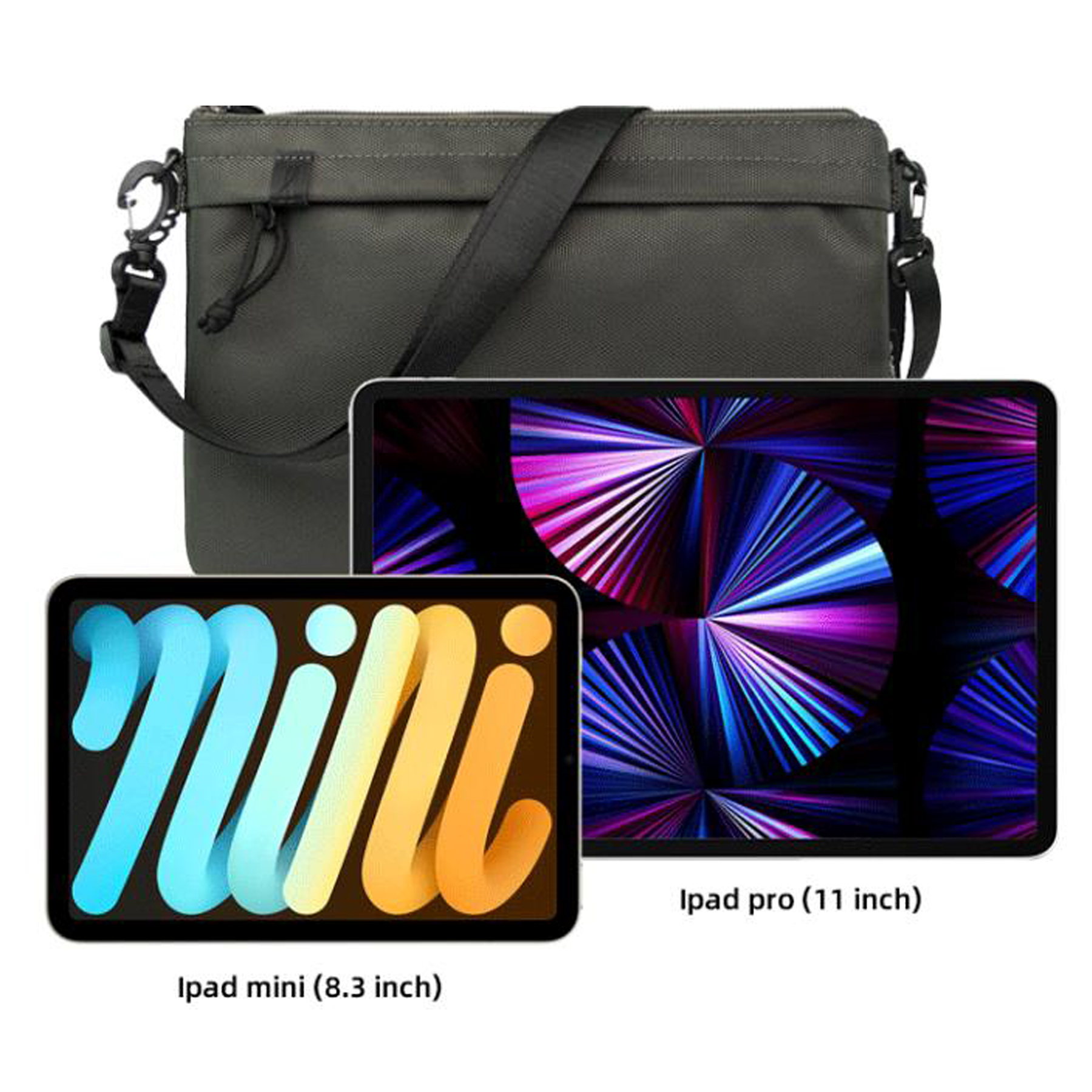 Unisex Crossbody Travel Bag 5