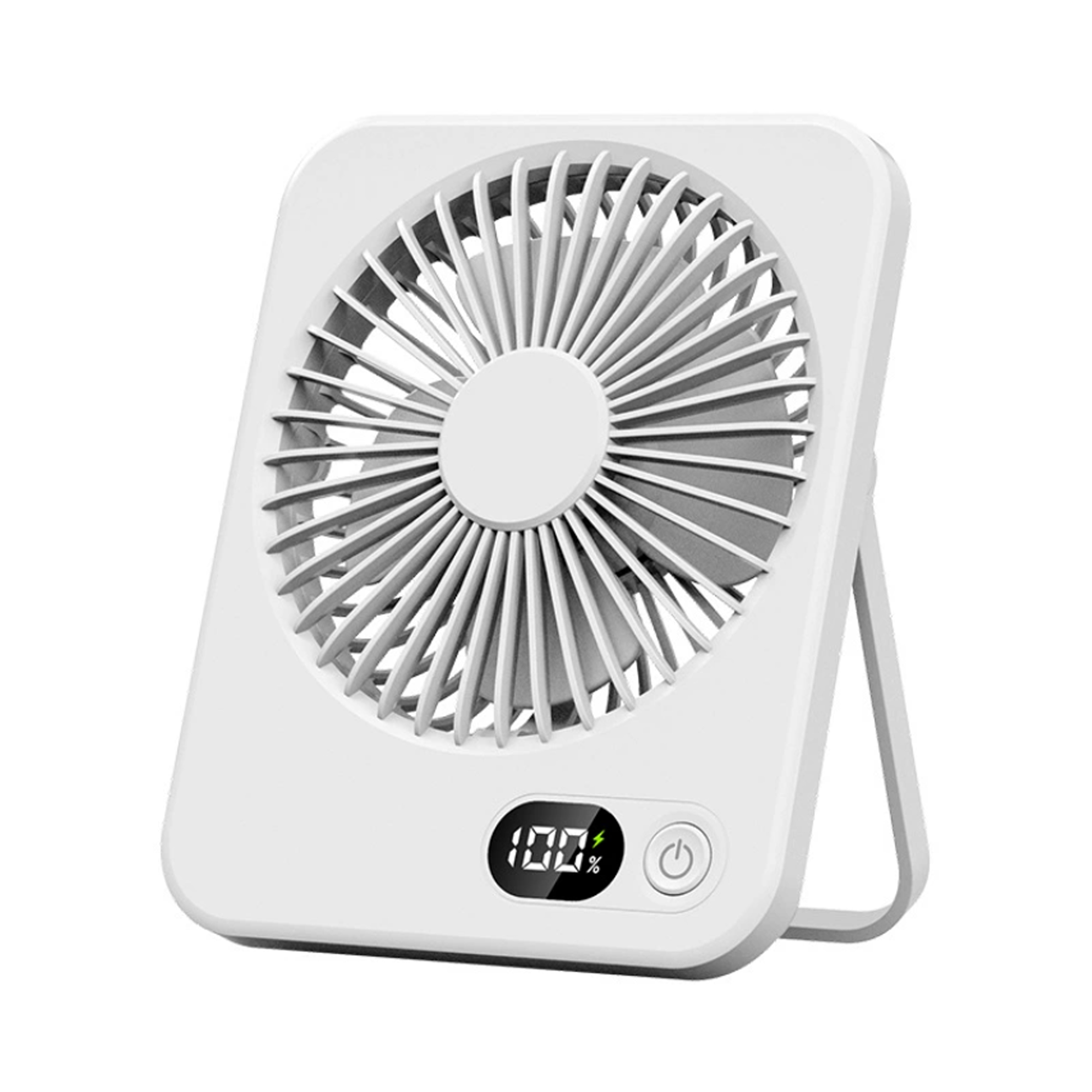 USB Desktop Fan LED Digital Display 3