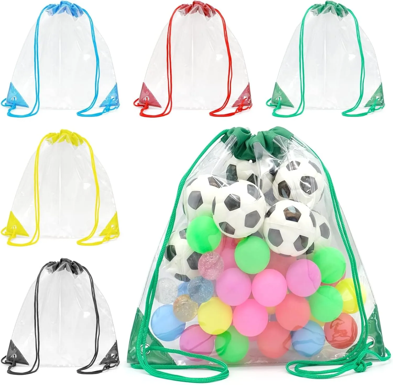 Clear Drawstring Backpack 1