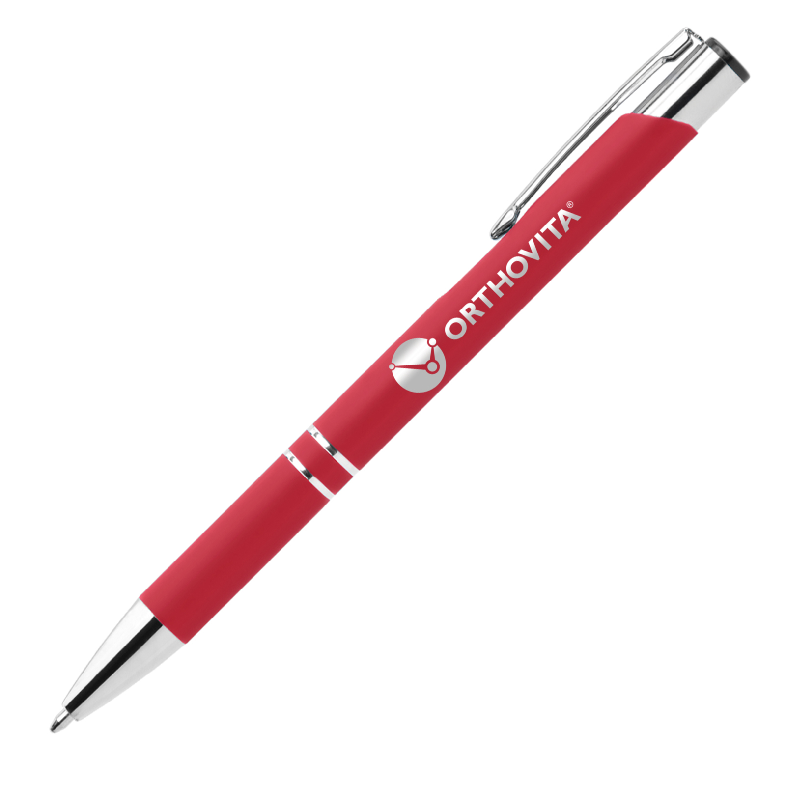 Knight-101 Soft Touch Pens with Chrome Trim 9