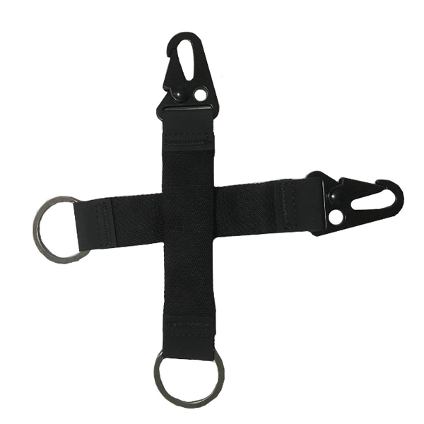 Tactical Gear Nylon Strap Belt Keychain 3