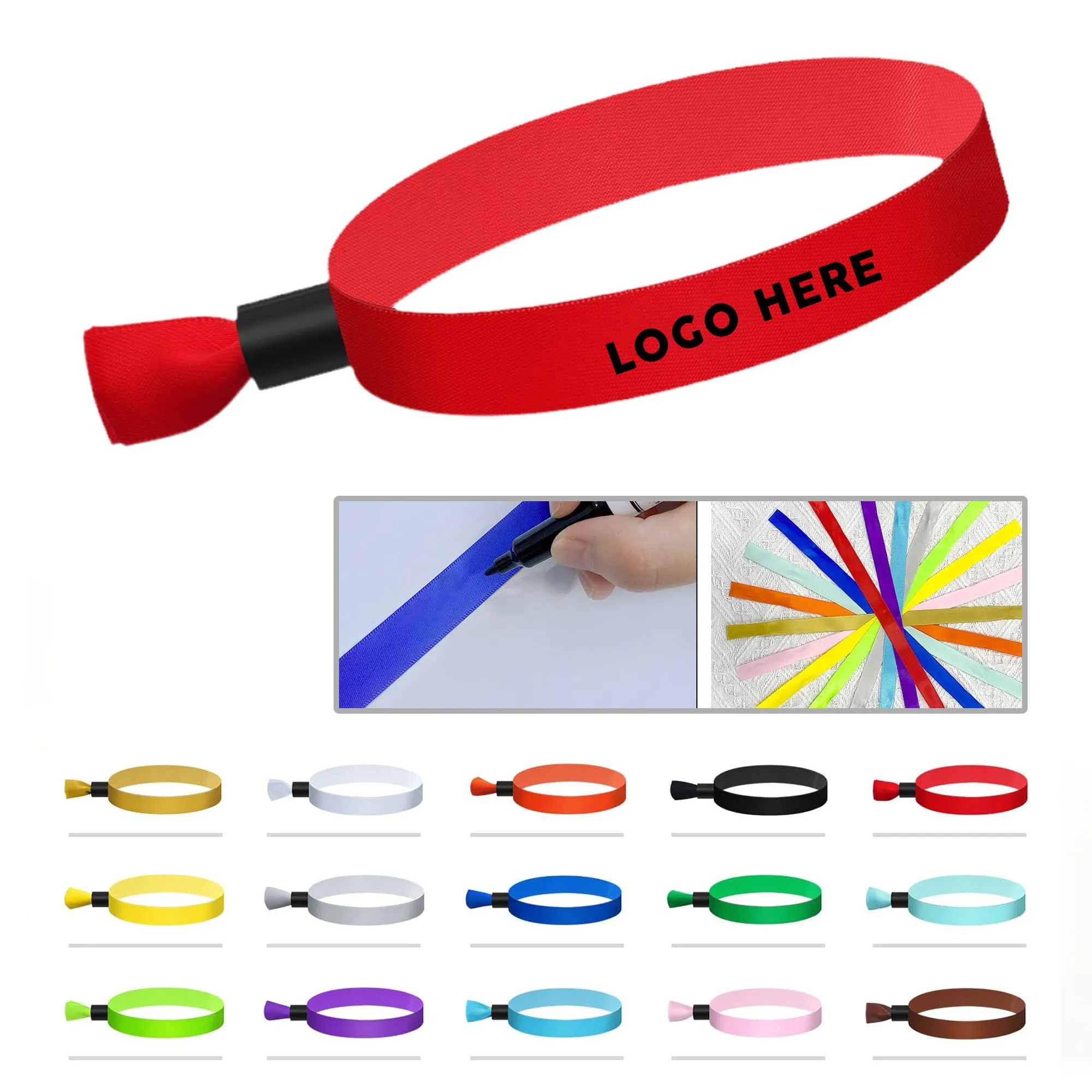 Colorful event wristbands 3