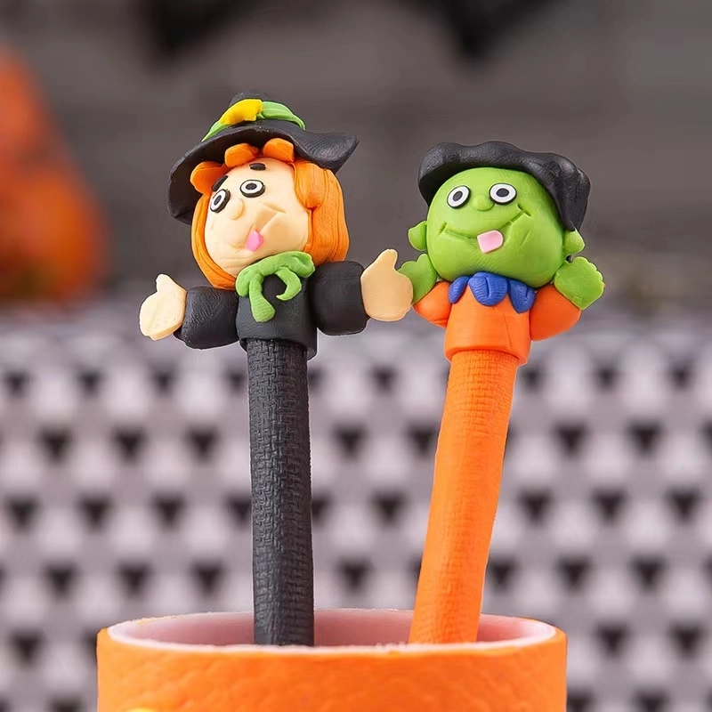 Halloween Pumpkin Witch Skull Heads Ghost Pen 7