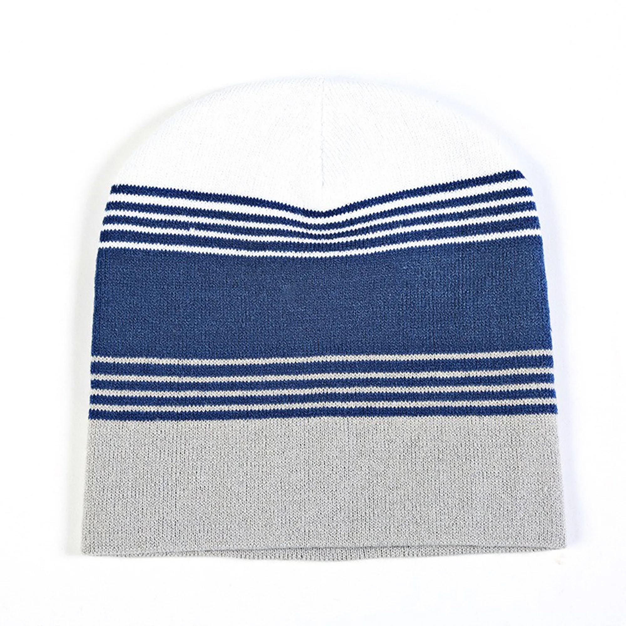 Non-cuff Knitted Beanie 3