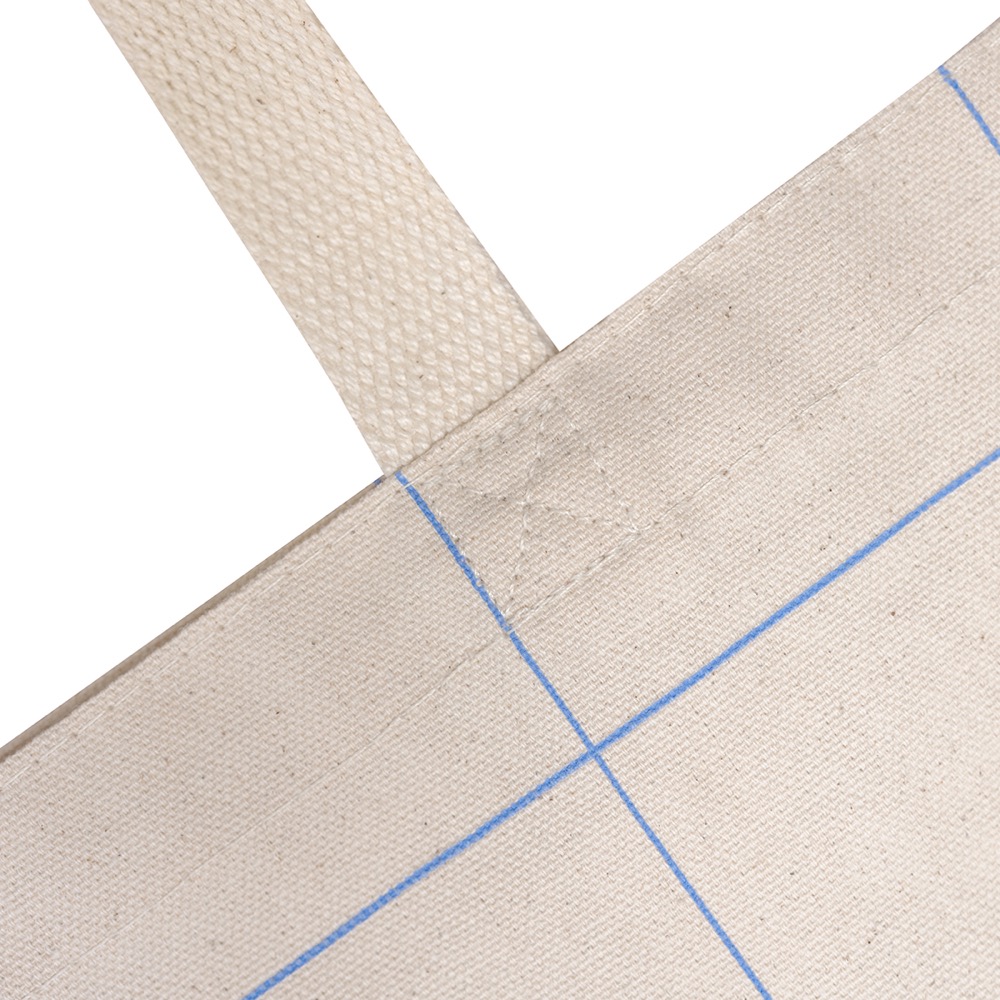10 Oz. Lightweight Market Tote Windowpane Plaid 18