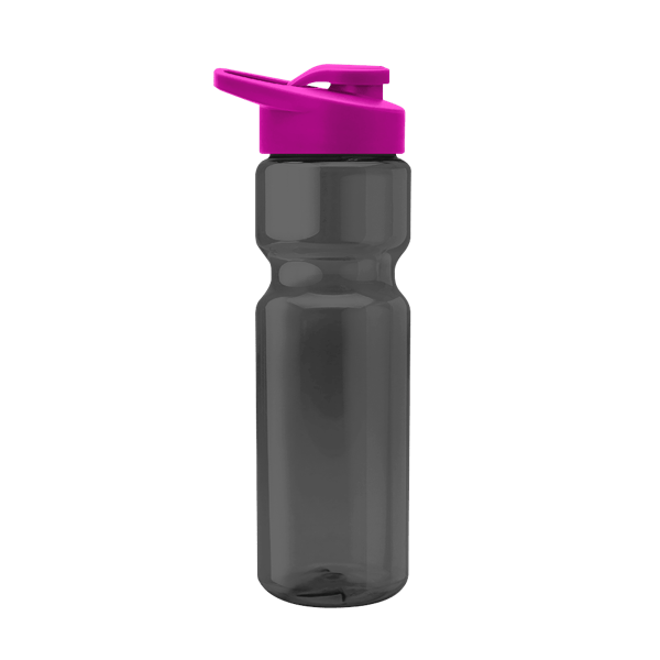 Blazer 28oz Transparent Bike Bottle w/Drink-thru Lid 2596