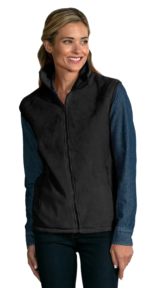 Adult Micro Fleece Zip Front Vest 8