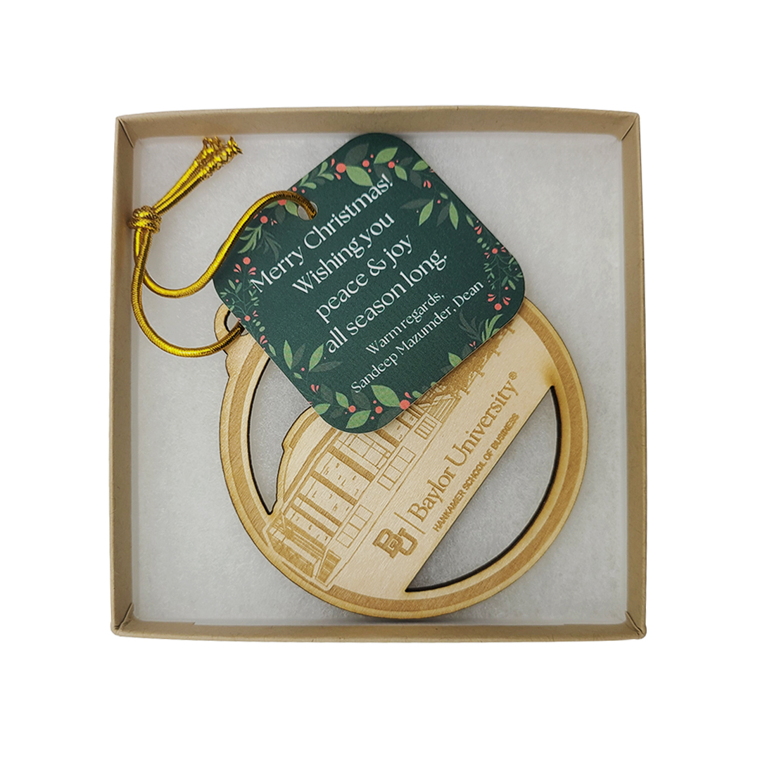 Wood Ornaments: 4" W x 4" H 10