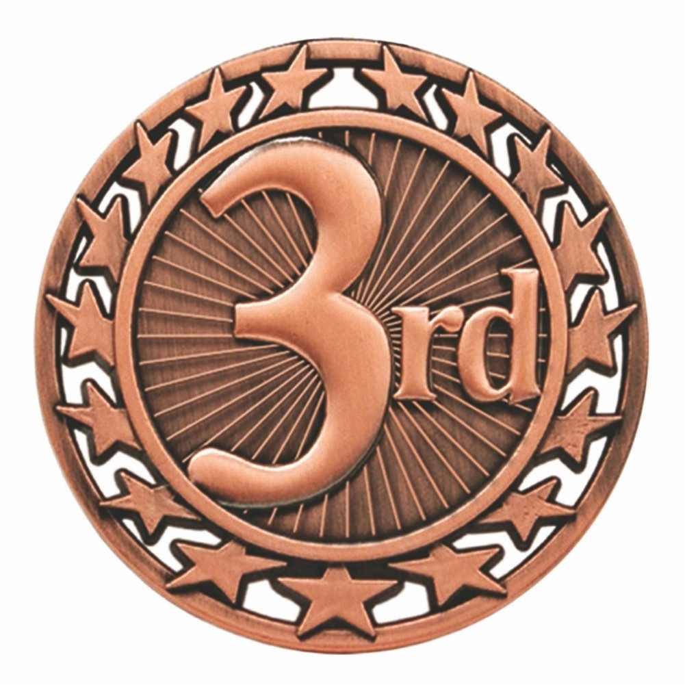 Star Border Third Place Medal 2
