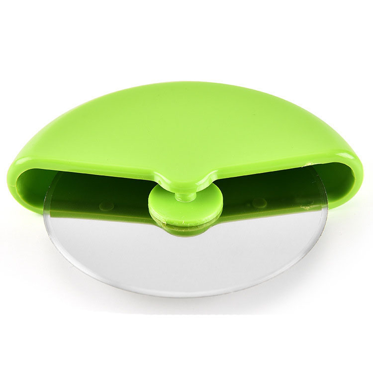 Round Stainless Steel Blade Pizza Cutter/Wheel/Slicer 6