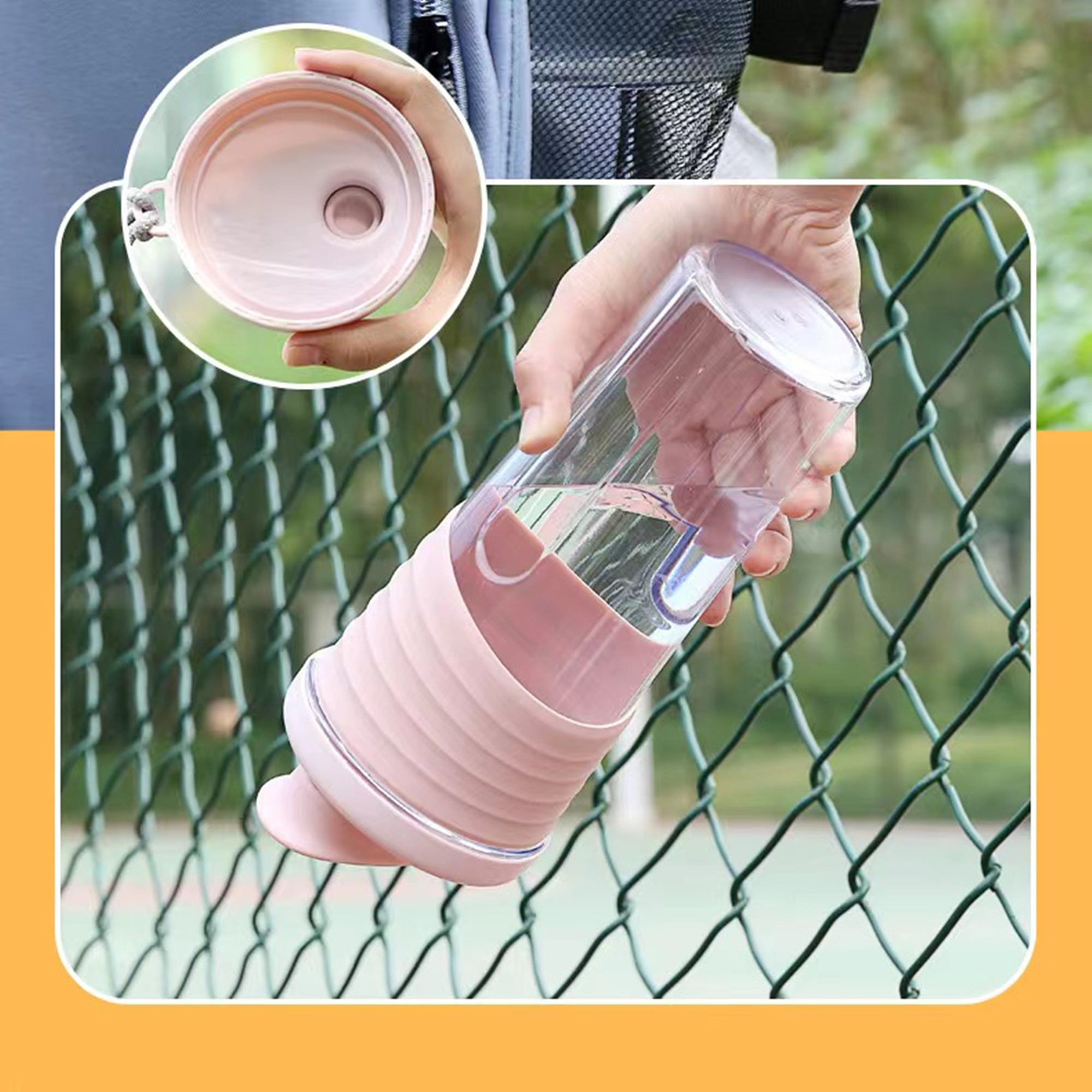 Shaker Bottle For Protein Mixes 24 oz 2