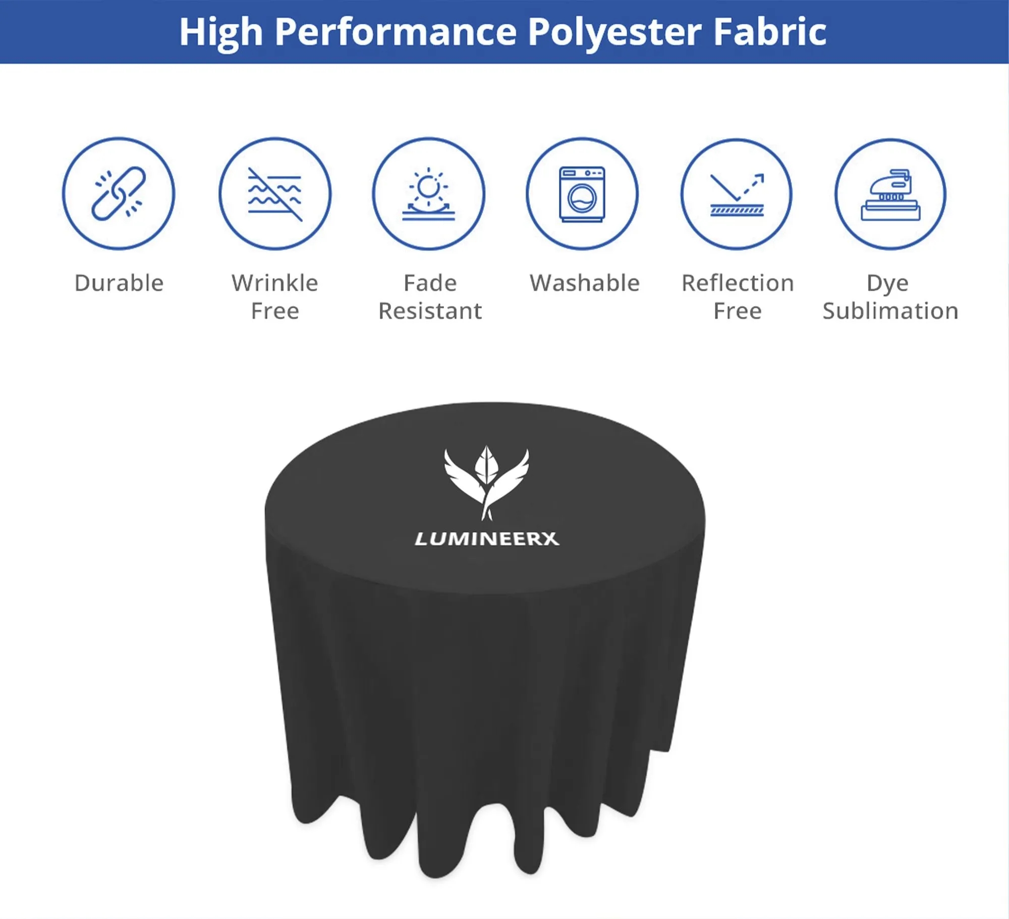 Round Table Throws 31.5" X 29" 2