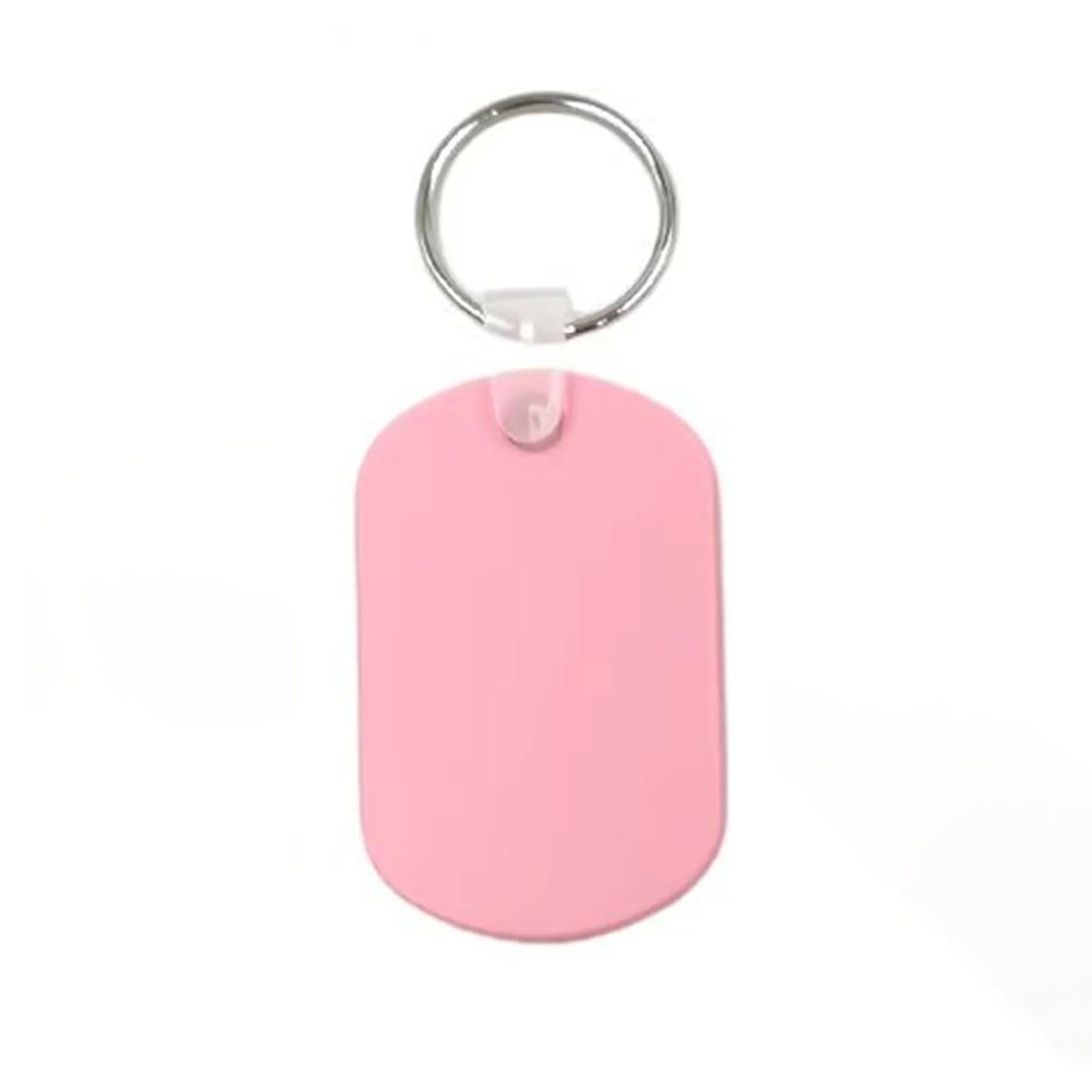 Keychain Soft Plastic Dog Pet Name Tag 3