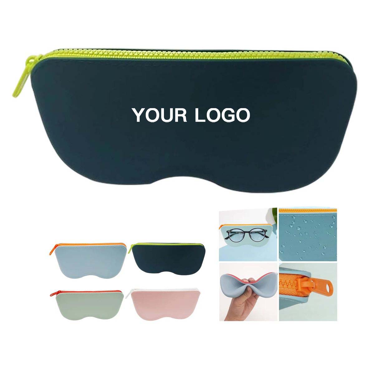 Silicone Eyeglass Case for Glasses Daily Protection 2