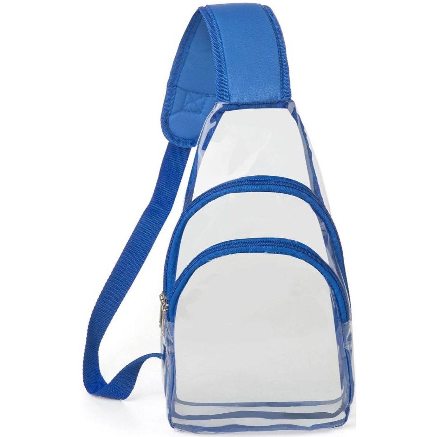 Sling Travel Clear Bag PVC Transparent Crossbody Backpack 3
