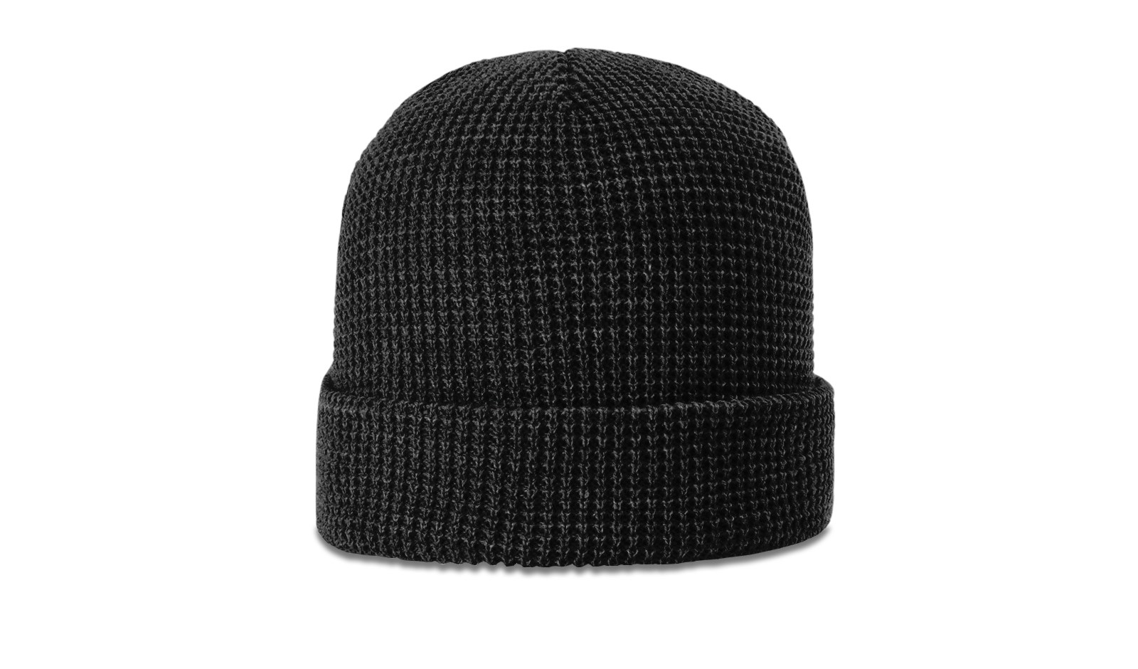 Waffle Knit Beanie with Cuff 7