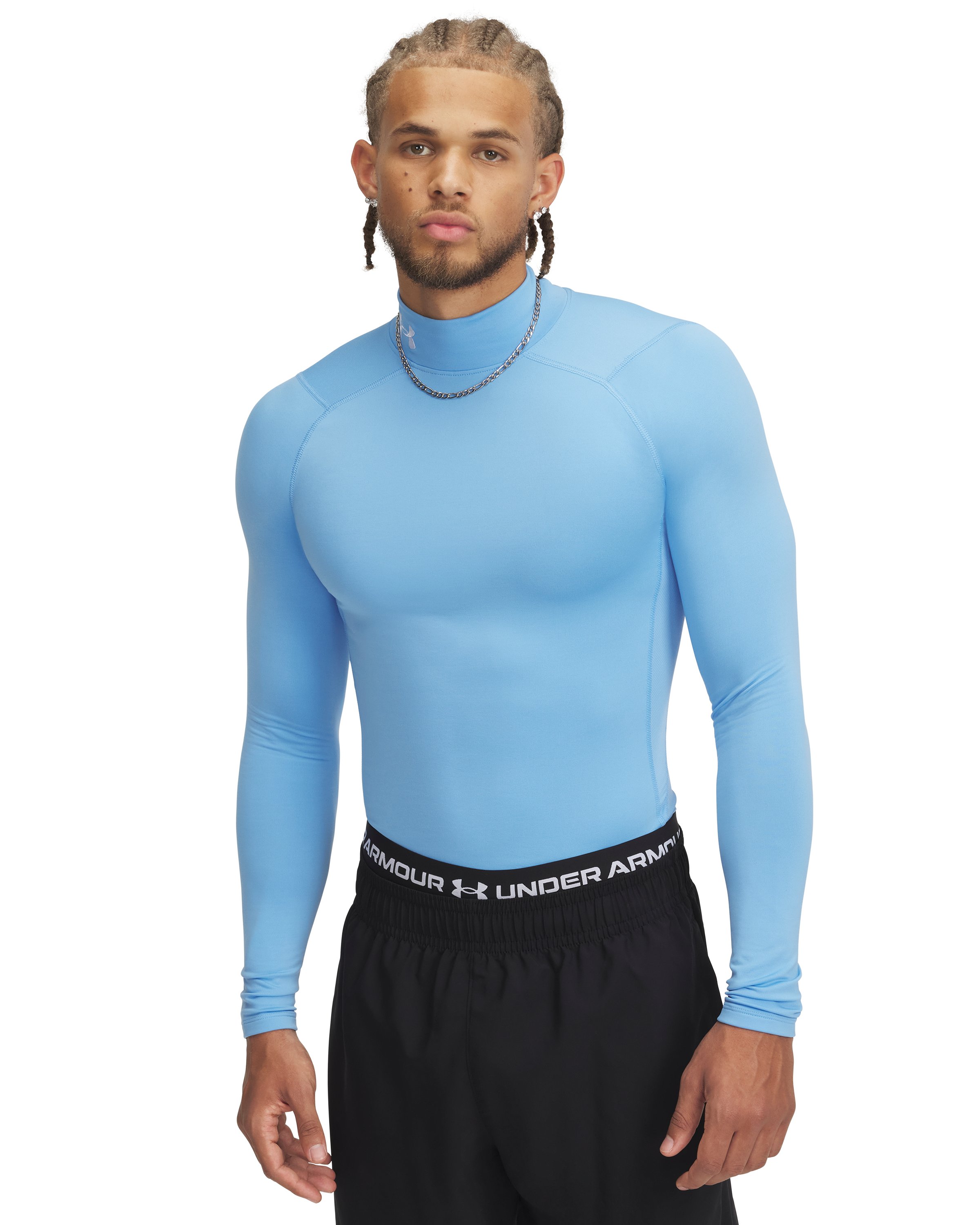 ColdGear Men's Compression Mock Long Sleeve 2