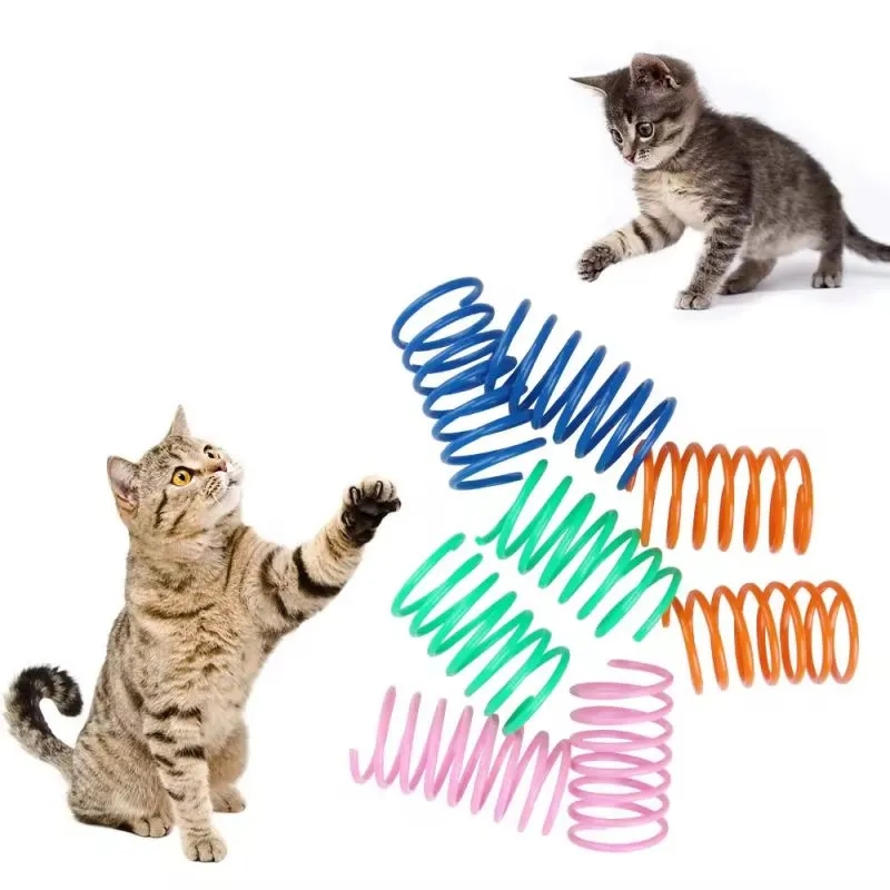 Four Sets Colorful Plastic Spring Toys 2