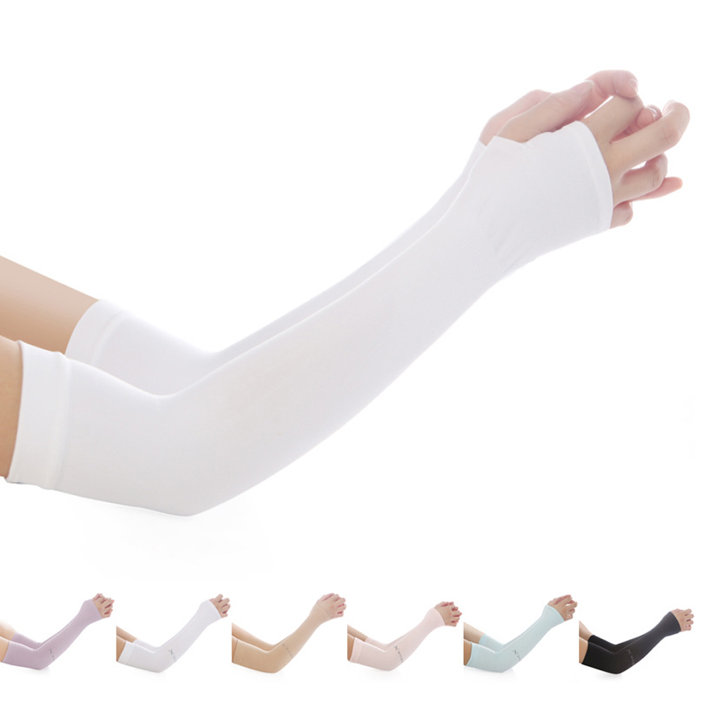 Extended ice sleeve outdoor gloves riding driving arm cover 2