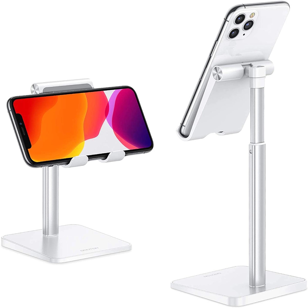 Cell Phone Stand Adjustable Angle Height Desk Dock Holder 1