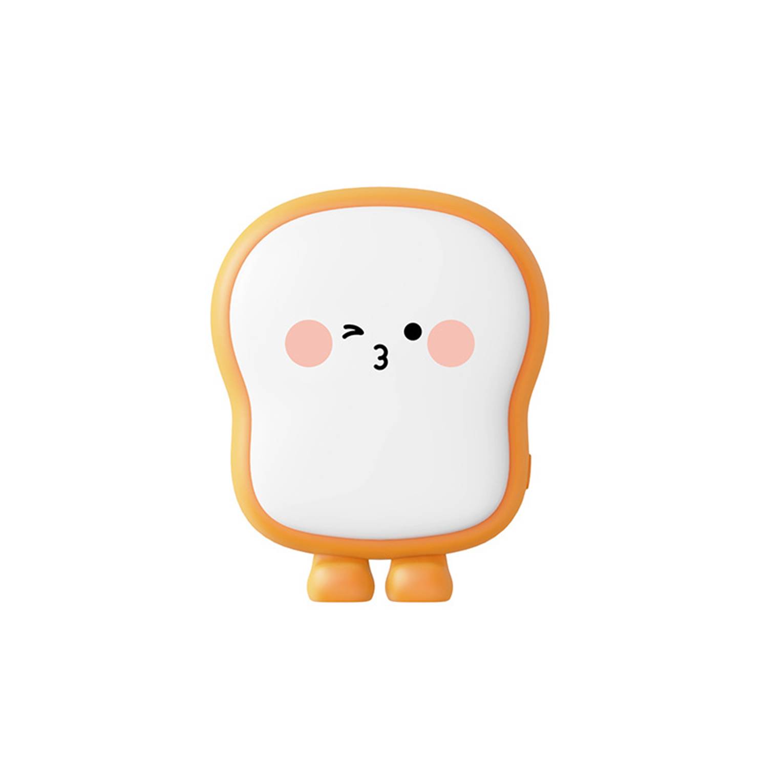 Silicone Hand Warmer Grip Rechargeable Cute Toast Styling 5