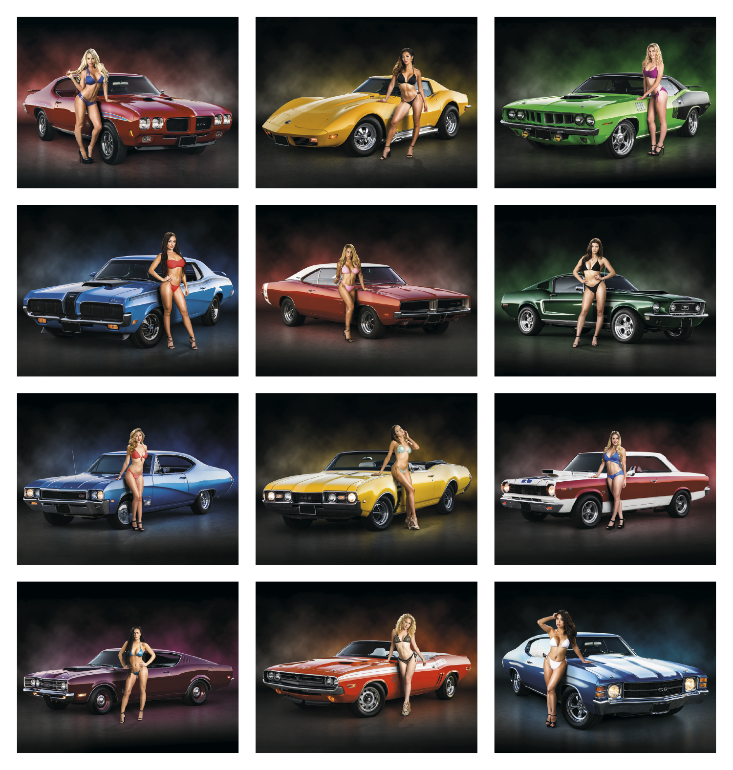Triumph® Calendars American Muscle Calendar 66