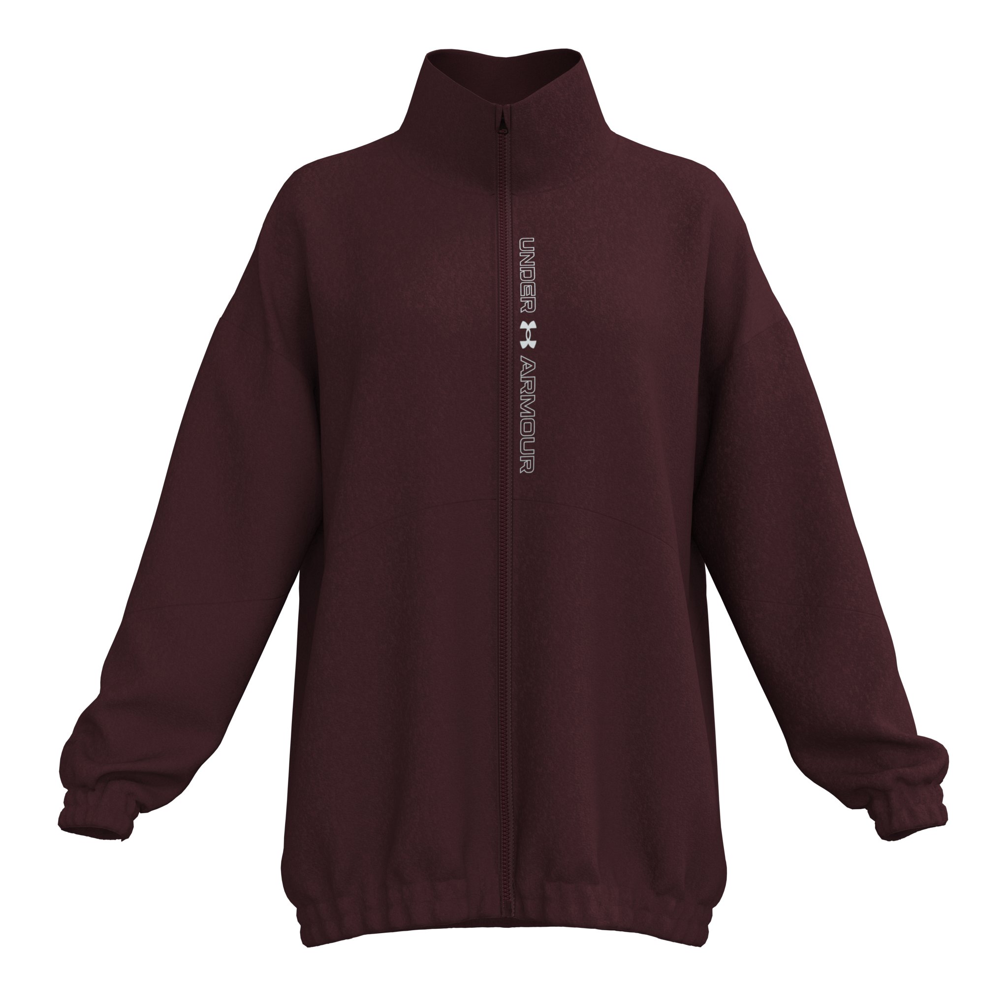 UA Woven Women's Oversized Full-Zip Jacket 12